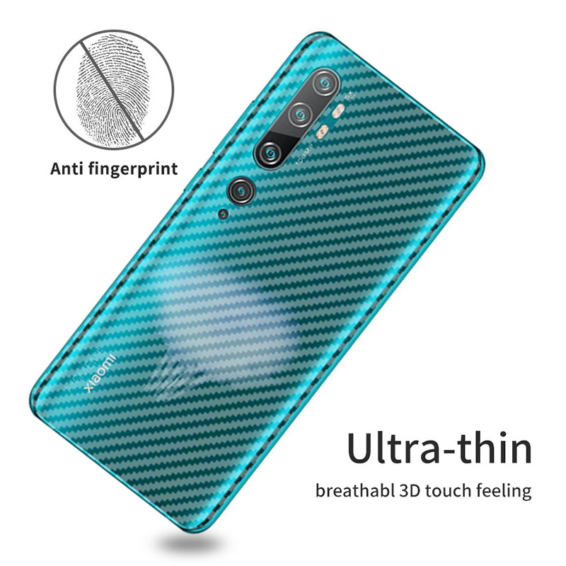 Bakeey-009-mm-Ultra-thin-Matte-Carbon-Fiber-Anti-scratch-PET-Soft-Back-Screen-Protector-Film-for-Xia-1606563-4